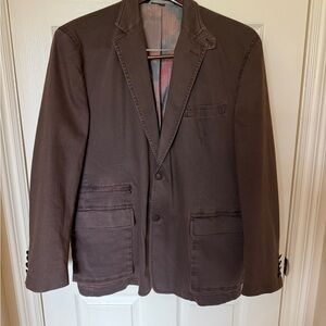 Men's Kroon Brown Blazer Sz 42R